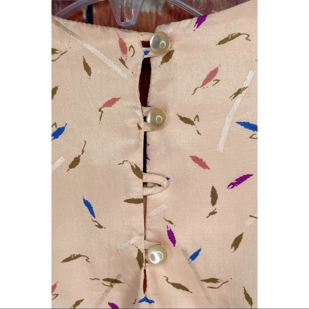 VTG The Wilroy Traveller Brownstone Studio NY Midi Long Sleeve Dress Size 14 - Picture 7 of 7